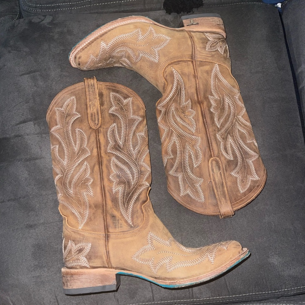 Lane Saratoga Square Toe Boot - Picture 2 of 7